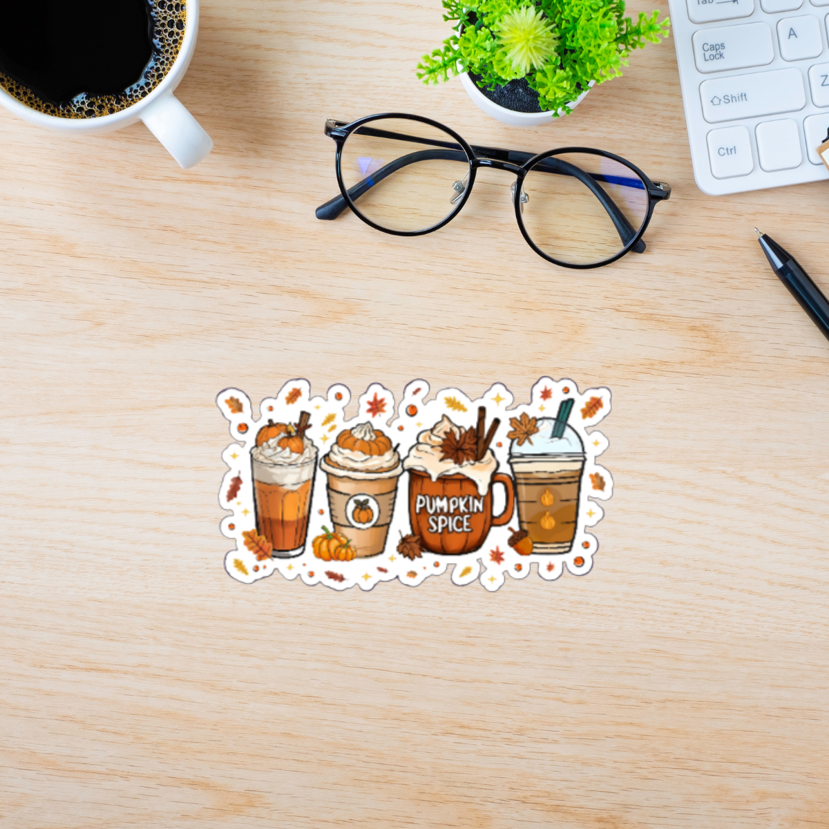 Pumpkin Spice Sticker