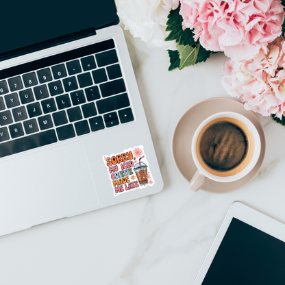 Iced Coffee Sticker
