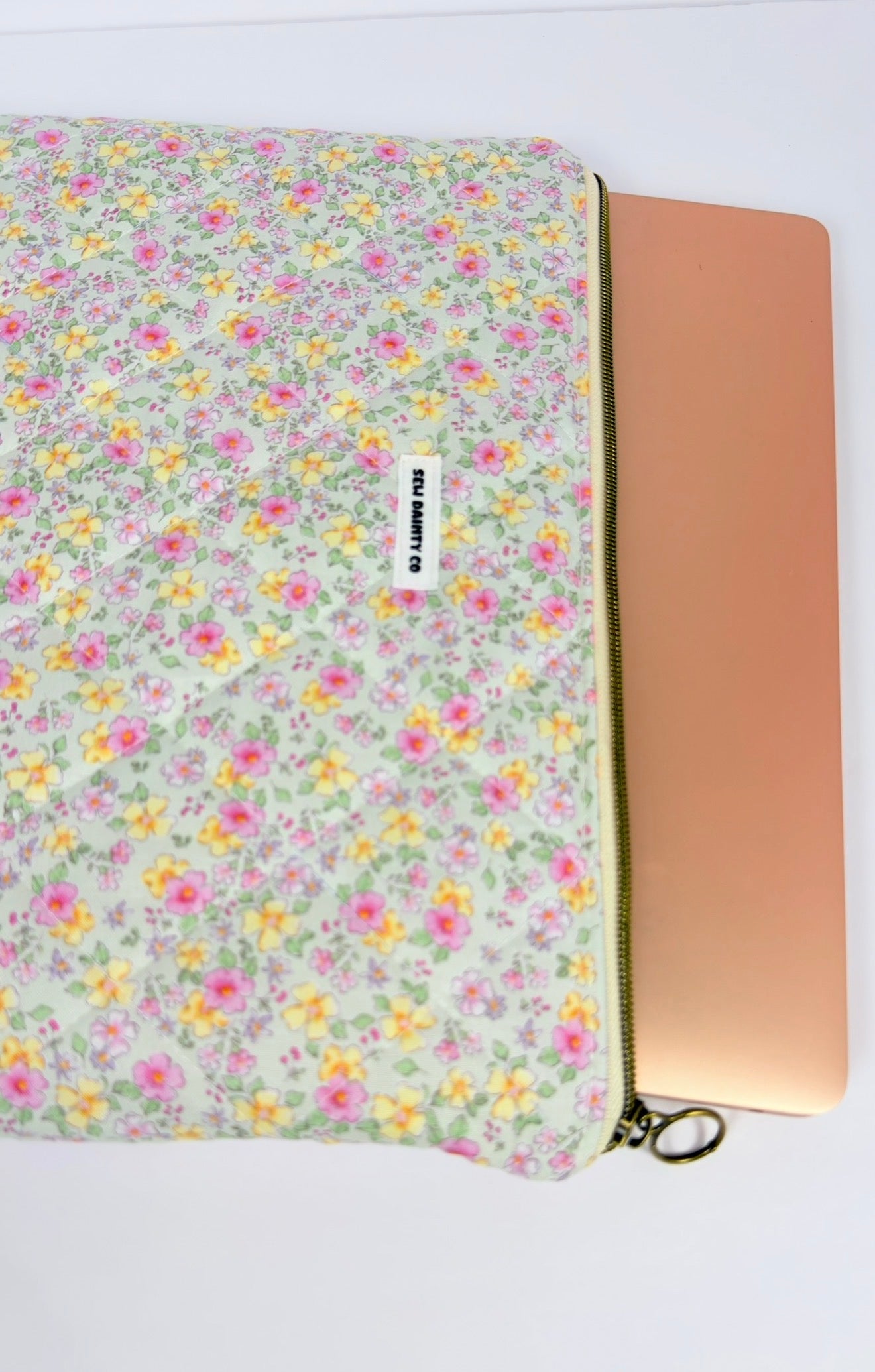 Wildflower | Quilted Laptop Sleeve
