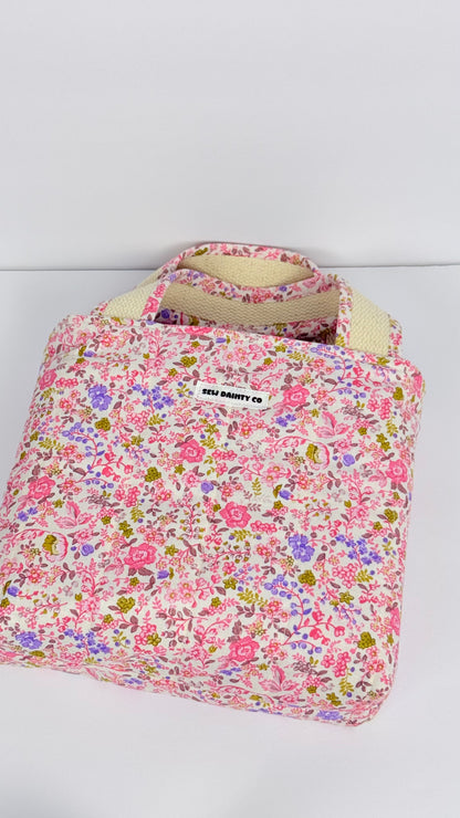 Wildflower Whimsy Bible Tote | Bible Carrying Case