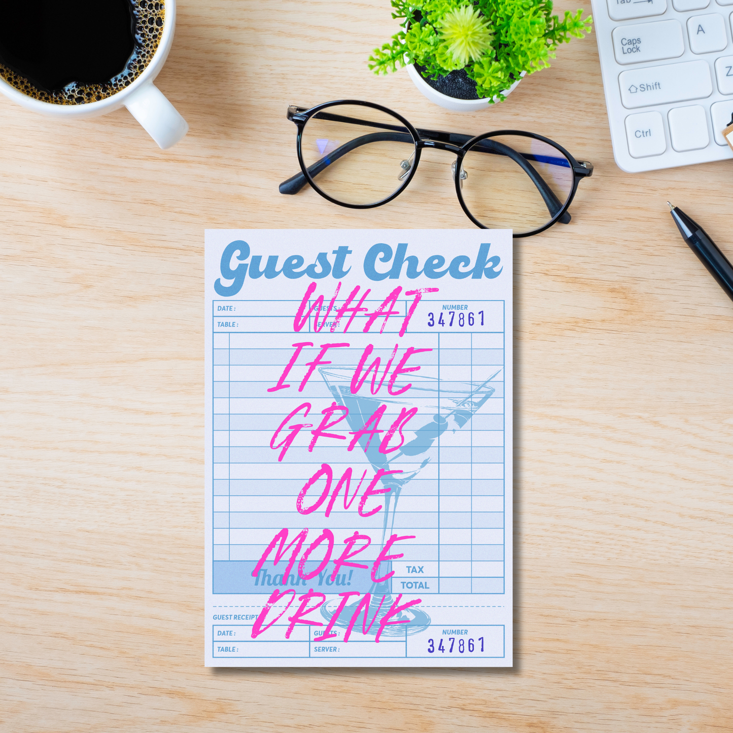 One More Drink Sticker