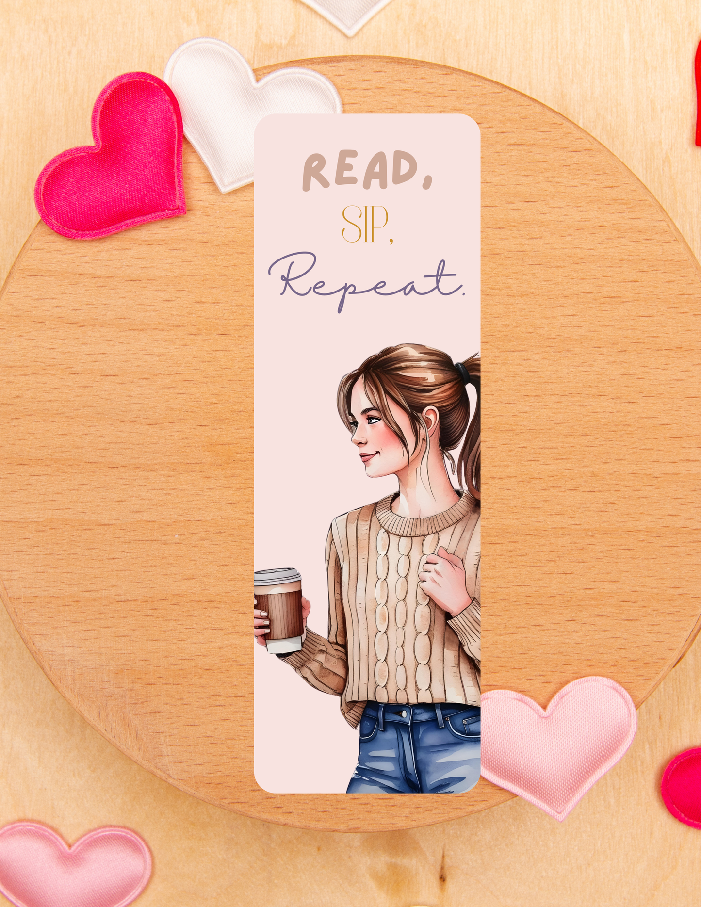 Valentine Girls Bookmarks 2