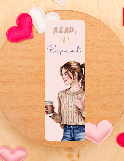 Valentine Girls Bookmarks 2