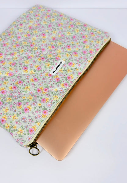 Wildflower | Quilted Laptop Sleeve