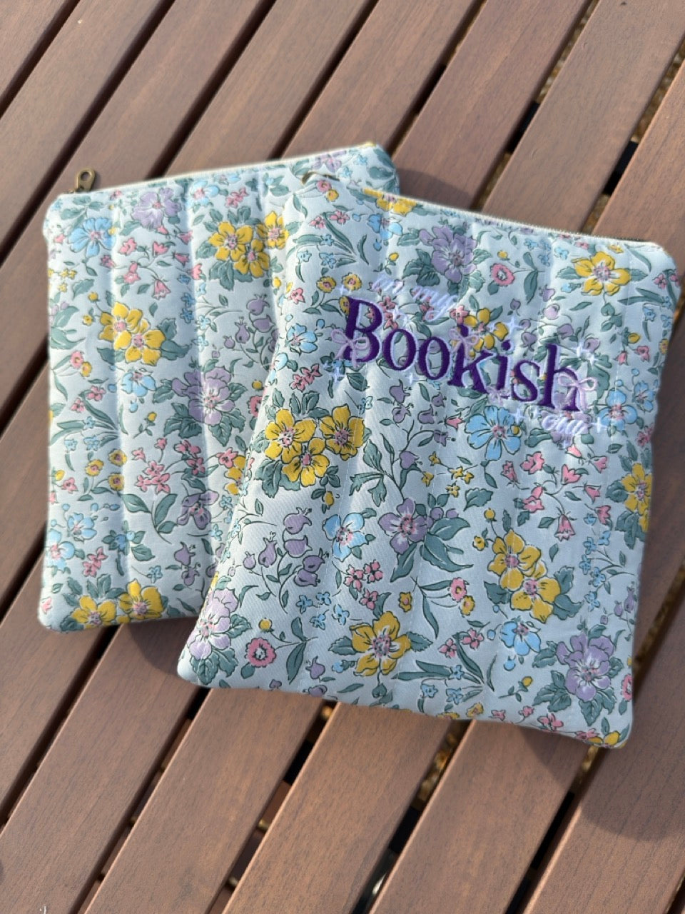 Bookish Era - Embroidered kindle Sleeve