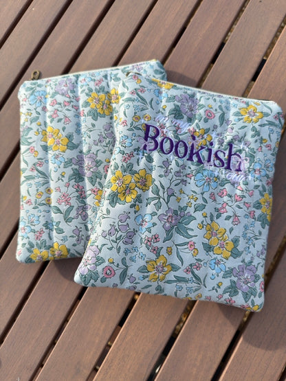 Bookish Era - Embroidered kindle Sleeve