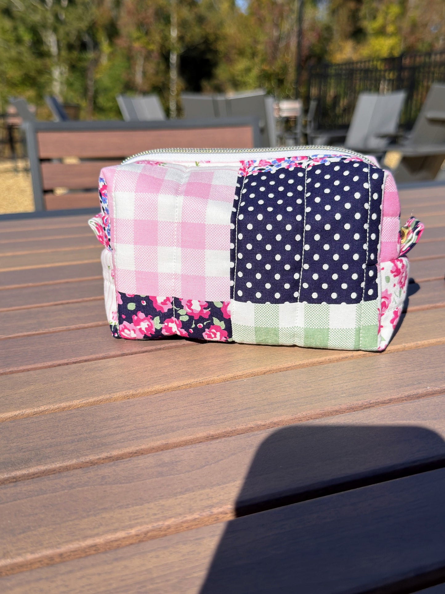 Floral Picnic Make UP Bag