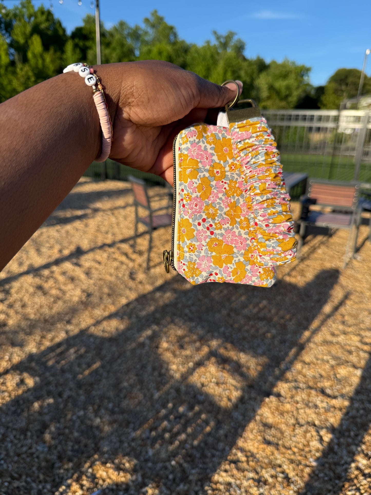Blush Meadow Keychain