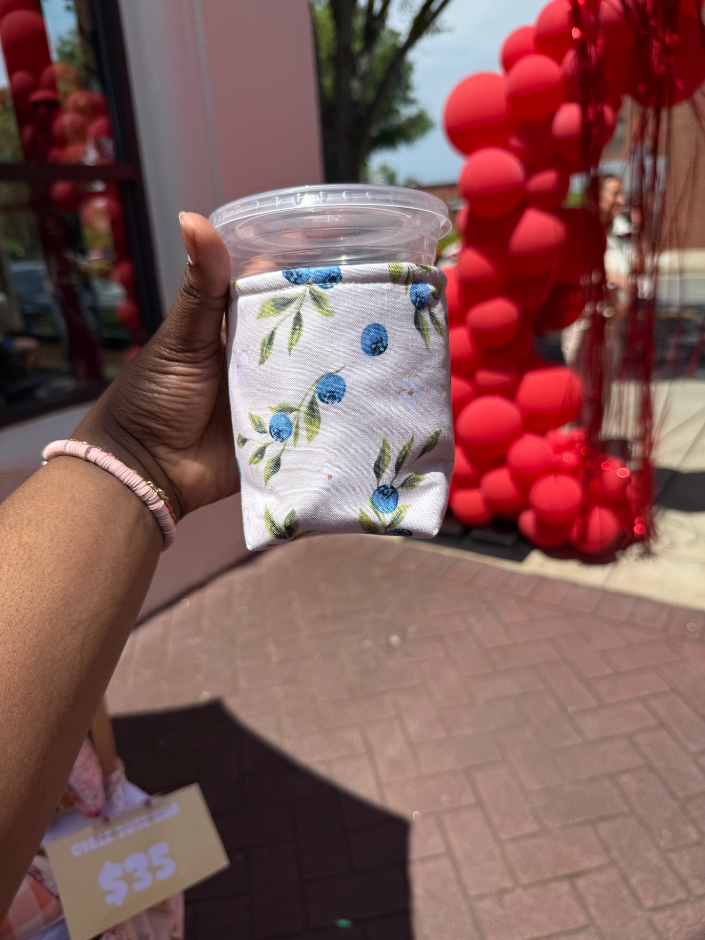Blueberry Cup Sleeve