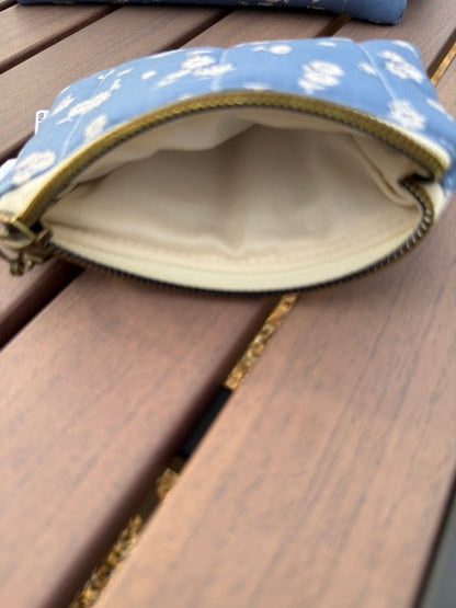 Blue Floral Wallet