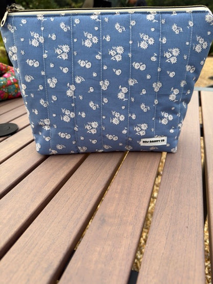 Blue Daisy Essentials Pouch
