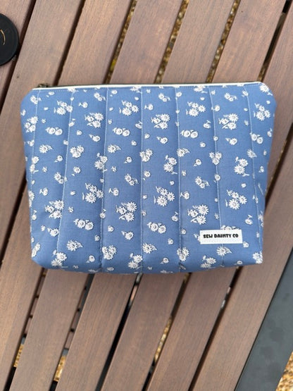 Blue Daisy Essentials Pouch