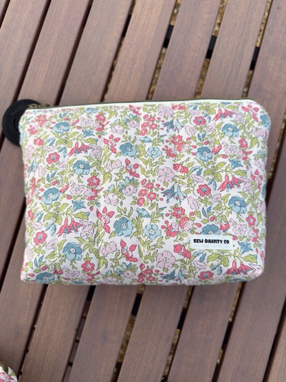 Whimsy Floral Essentials Pouch